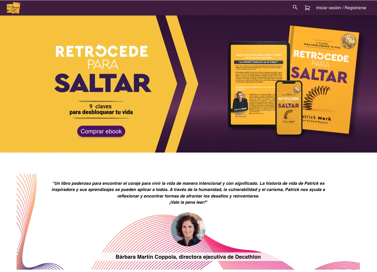 Patrick Mork — Retrocede para Saltar