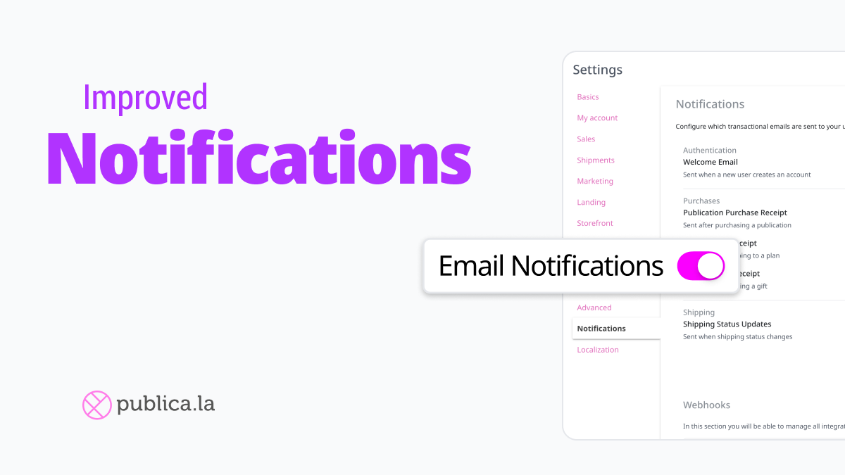 Plus de contrôle sur vos notifications par email