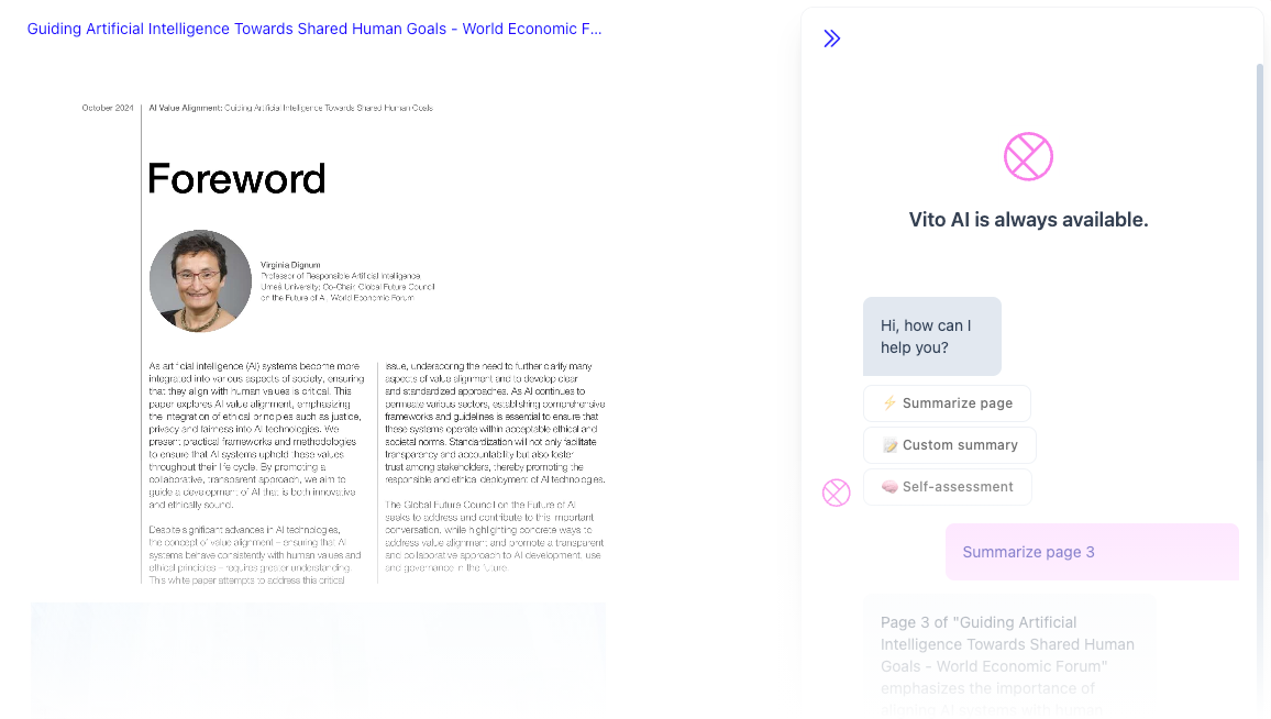 Nous avons lancé VITO AI 2.0